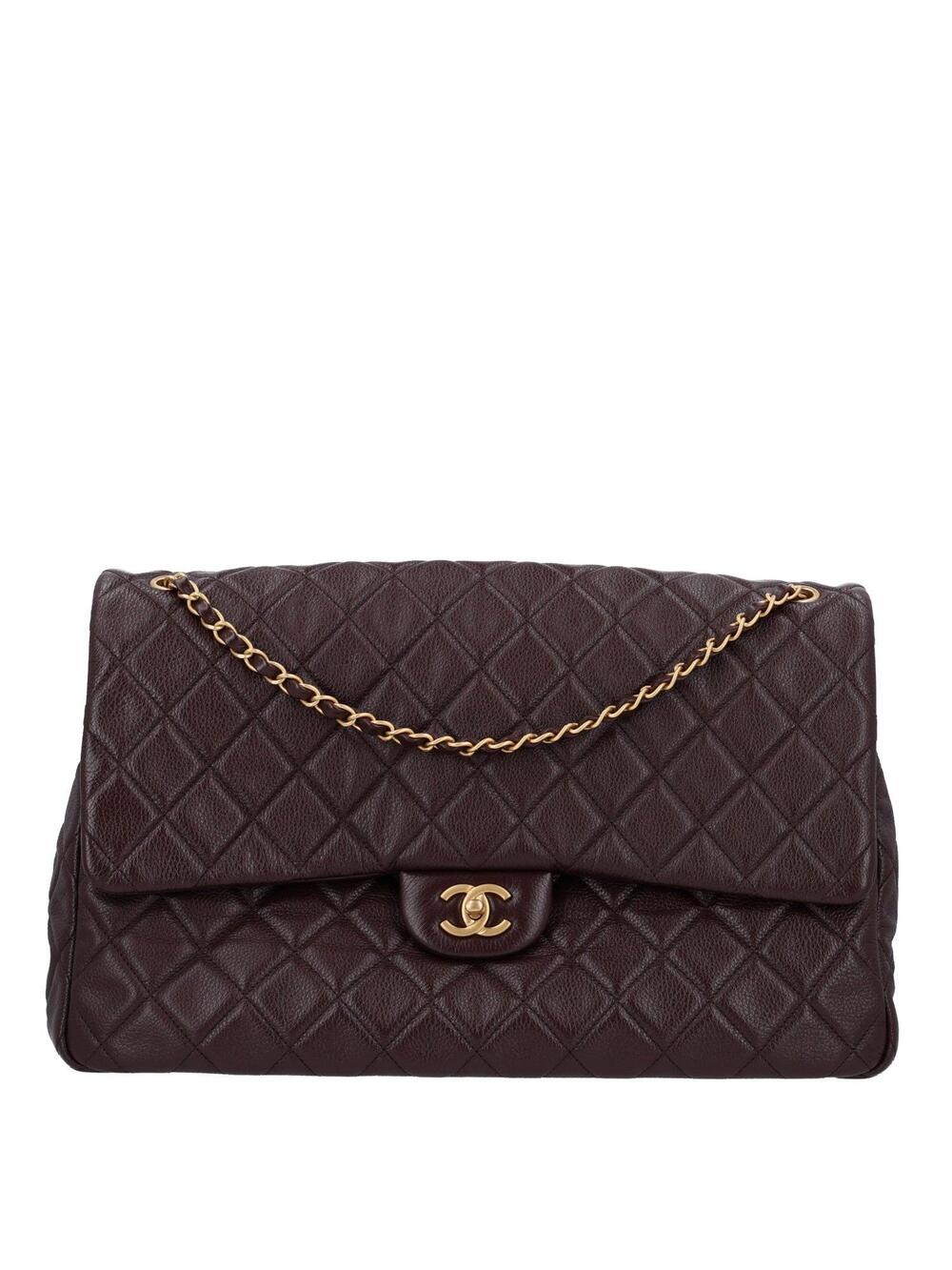 Chanel Grained Calfskin Quilted Xxl #370779C12B